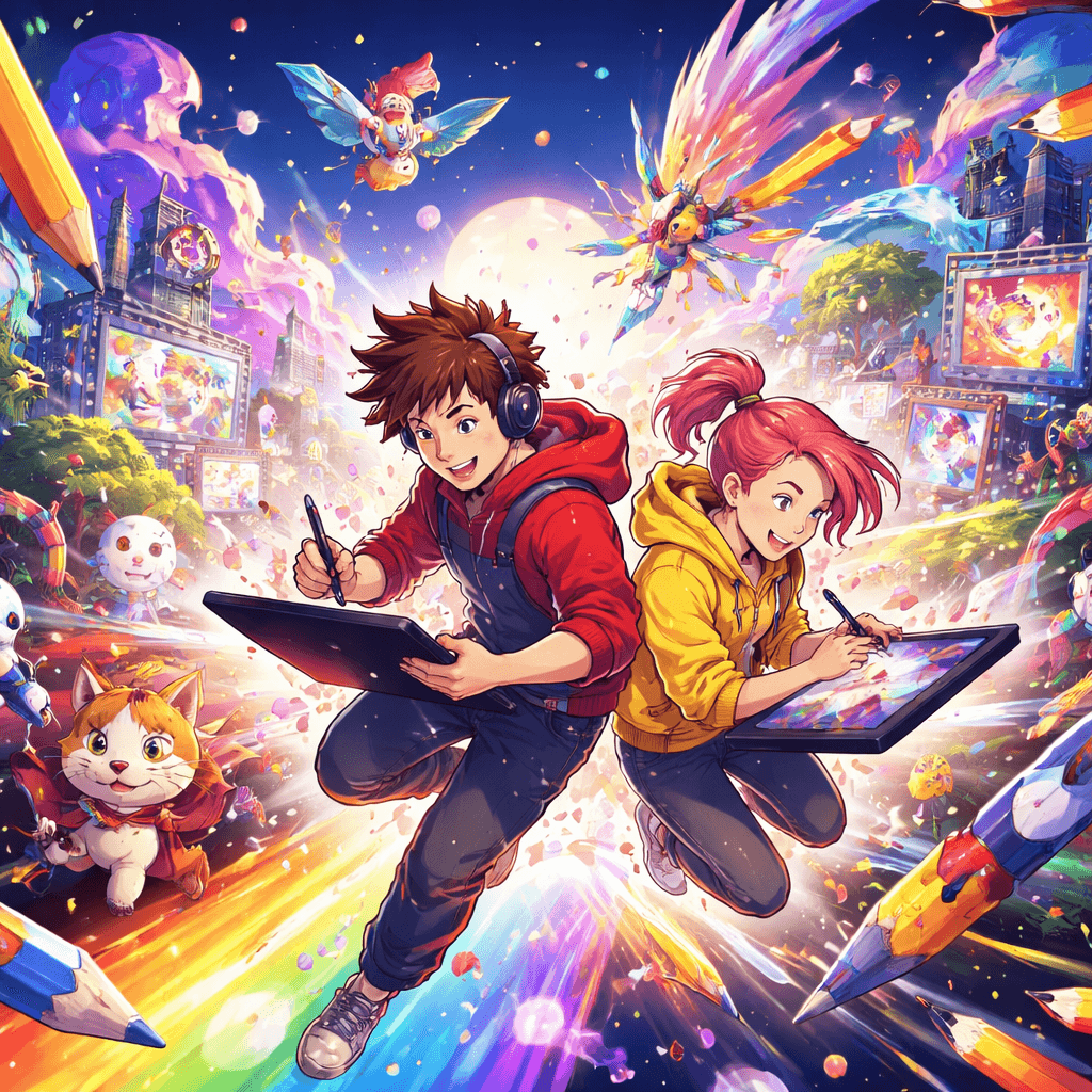 Animated Art — ChatGPT گروپ