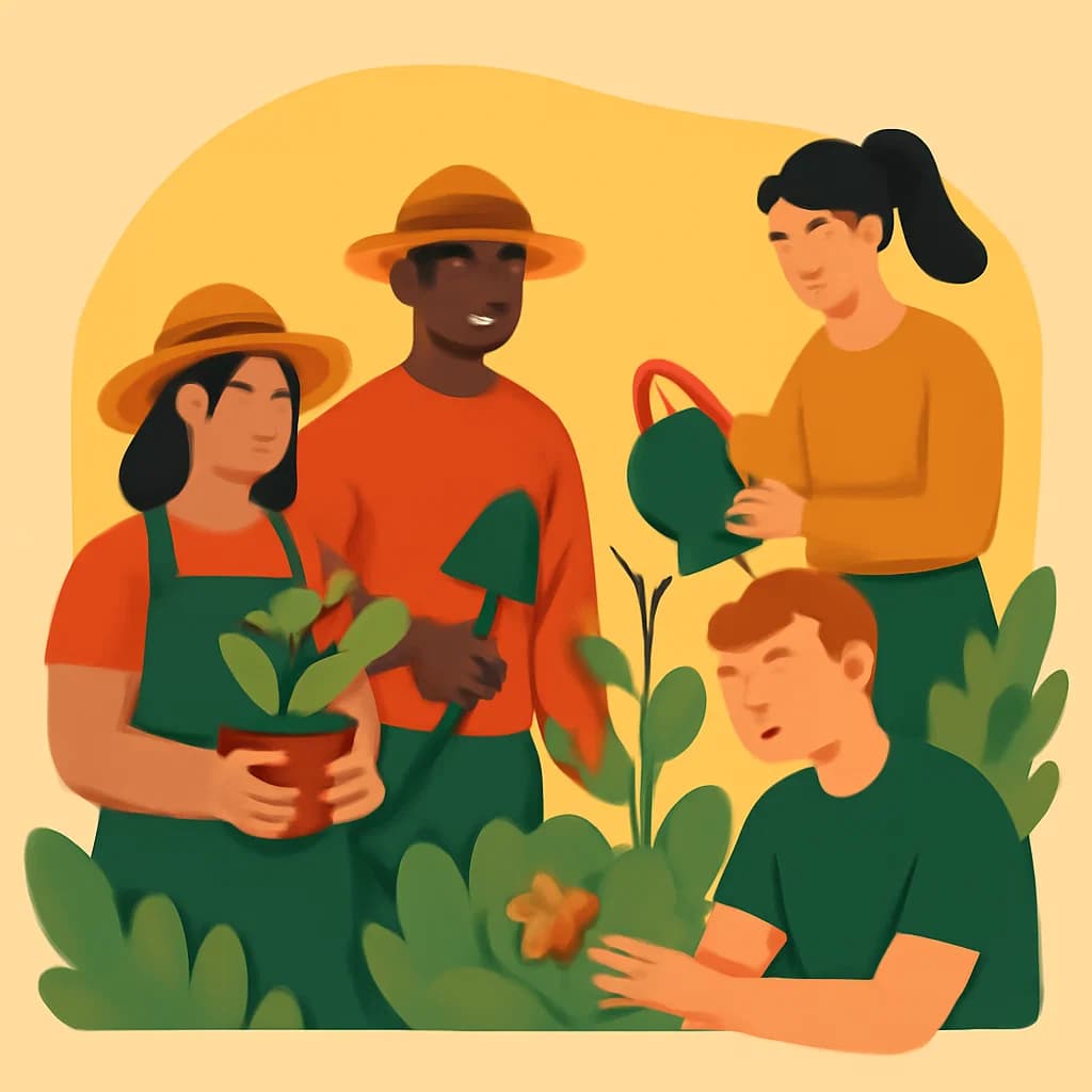 Gardening  กลุ่ม ChatGPT