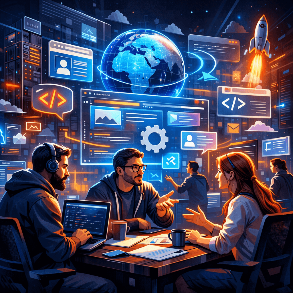 Web Development Discussion — Skupina ChatGPT